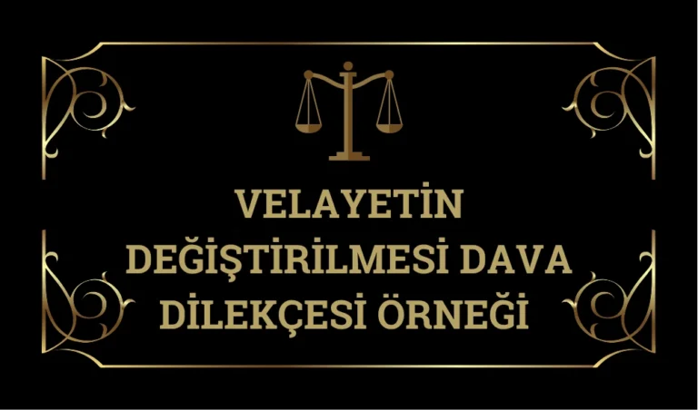 Velayetın-Degıstırılmesı-Dava-Dılekcesı-Ornegı