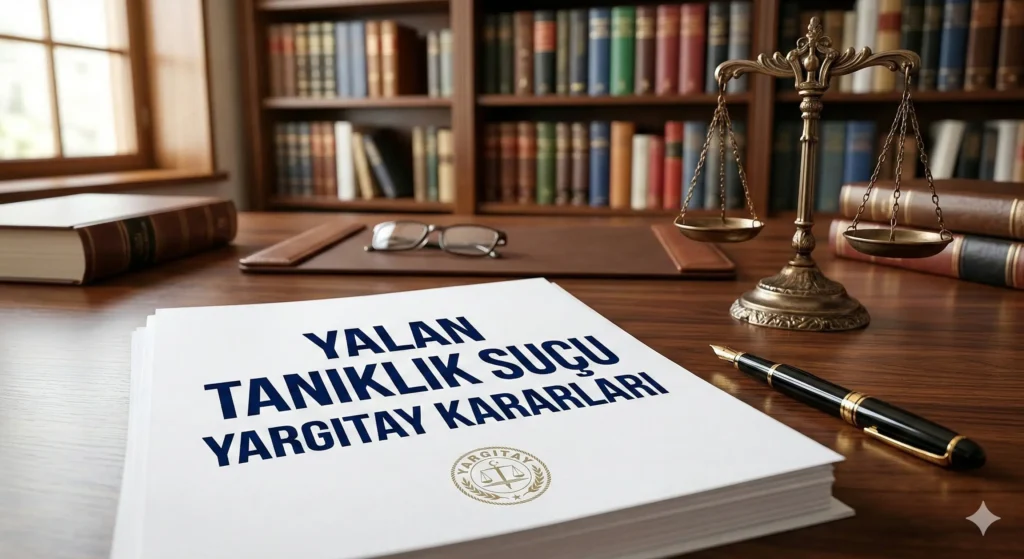 yalan tanıklık suçu yargıtay kararları​