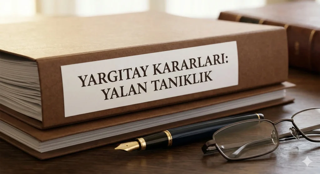 yalan-taniklik-yargitay-kararlari
